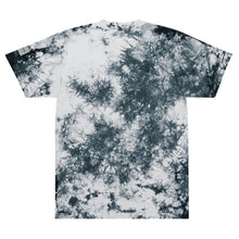 Load image into Gallery viewer, Heart Beat of A Queen Oversized tie-dye t-shirt