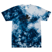 Load image into Gallery viewer, Heart Beat of A Queen Oversized tie-dye t-shirt