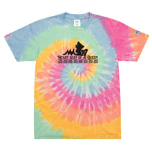 Load image into Gallery viewer, Heart Beat of A Queen Oversized tie-dye t-shirt