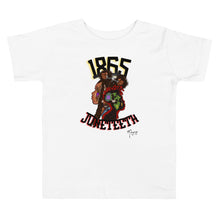 Load image into Gallery viewer, 1865 Juneteenth Toddler Short Sleeve Tee