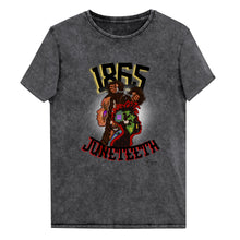 Load image into Gallery viewer, 1865 Juneteenth Denim T-Shirt