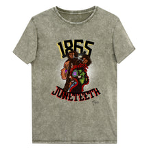 Load image into Gallery viewer, 1865 Juneteenth Denim T-Shirt
