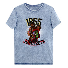 Load image into Gallery viewer, 1865 Juneteenth Denim T-Shirt