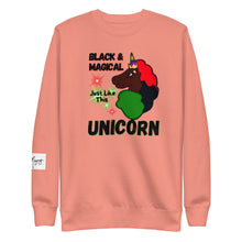 Load image into Gallery viewer, Black & Magical Unisex Premium Sweatshirt