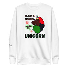 Load image into Gallery viewer, Black & Magical Unisex Premium Sweatshirt