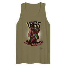 Load image into Gallery viewer, 1865 Juneteenth premium tank top
