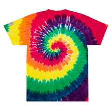 Load image into Gallery viewer, Heart Beat of A Queen Oversized tie-dye t-shirt
