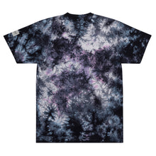 Load image into Gallery viewer, Heart Beat of A Queen Oversized tie-dye t-shirt
