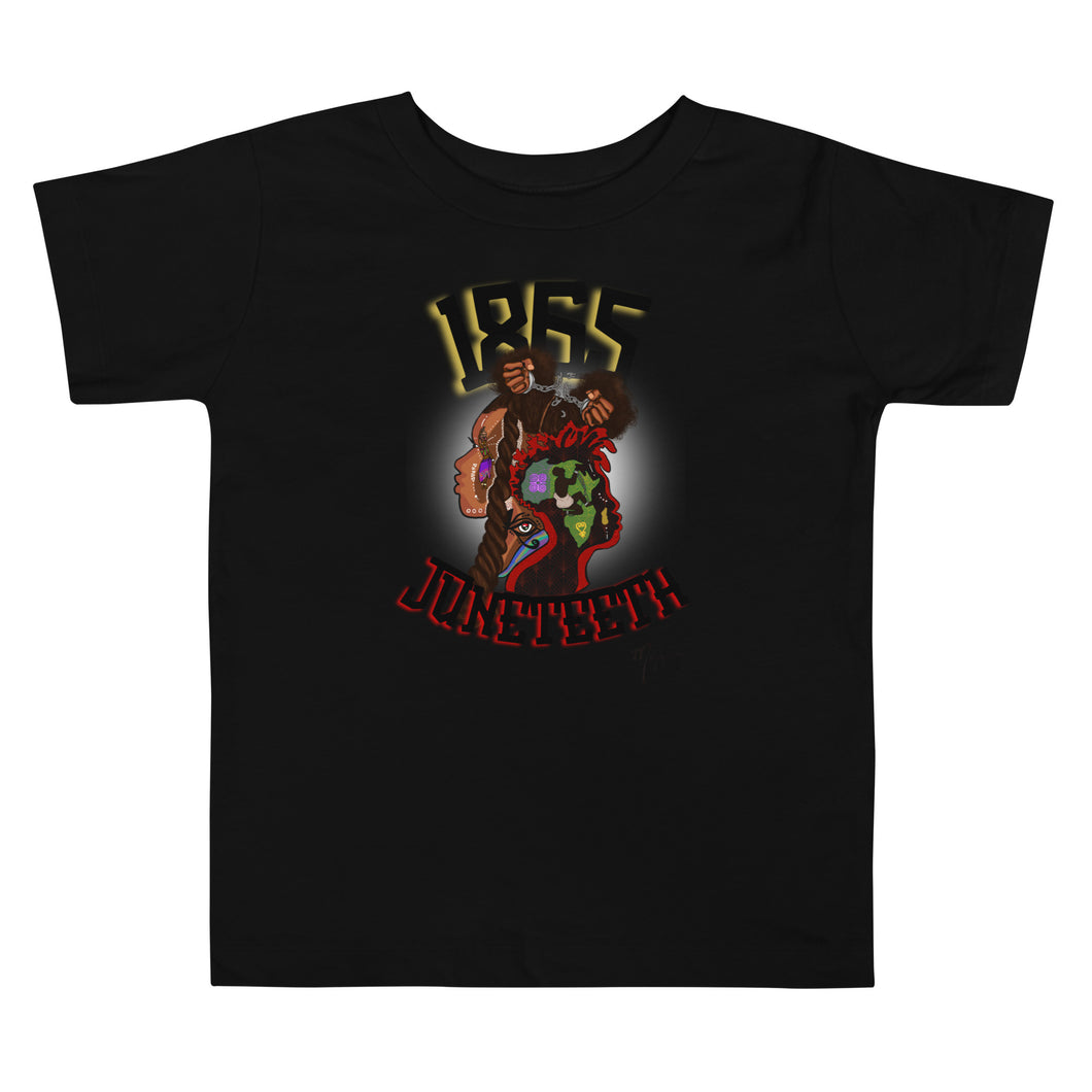 1865 Juneteenth Toddler Short Sleeve Tee