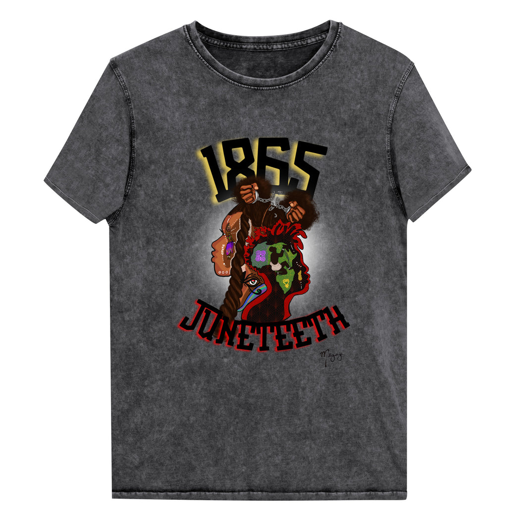 1865 Juneteenth Denim T-Shirt