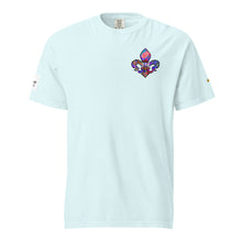 Load image into Gallery viewer, So St. Louis Fleur-de-lis Unisex garment-dyed heavyweight t-shirt
