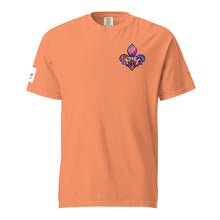 Load image into Gallery viewer, So St. Louis Fleur-de-lis Unisex garment-dyed heavyweight t-shirt
