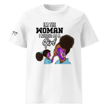 Load image into Gallery viewer, I’m The Woman Unisex organic cotton t-shirt
