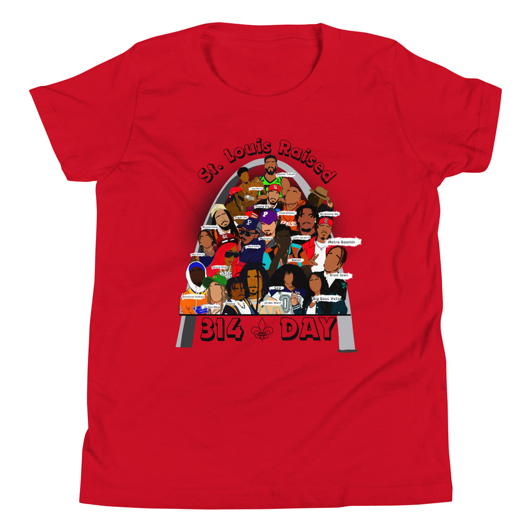 STL Raised Youth Short Sleeve T-Shirt